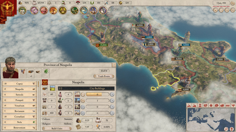 Illustration for article titled Paradox's Next Big Strategy Game Is Set In Rome